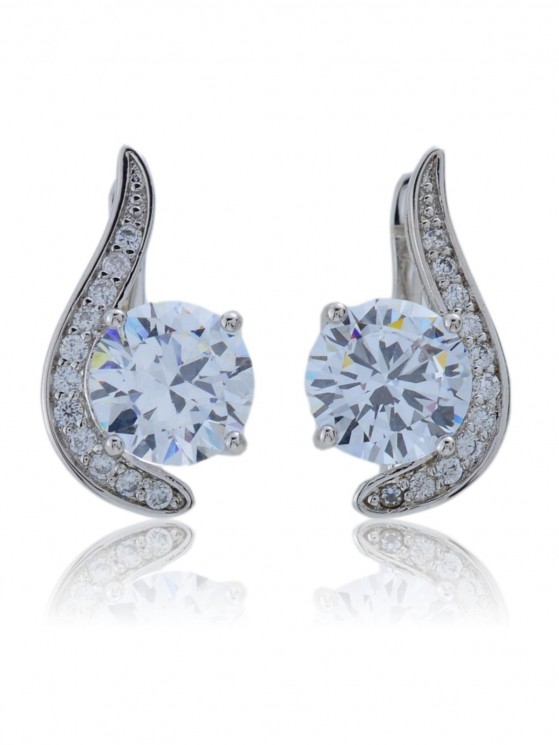 Серьги "Винтаж Дуо" 5548s1SerFianPro235p770