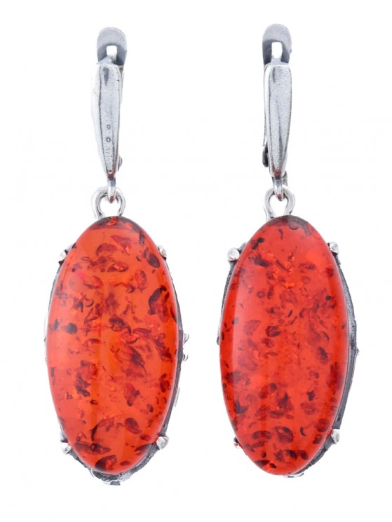 Серьги "Винтаж Дуо" 6838s1SerYantKra225p205