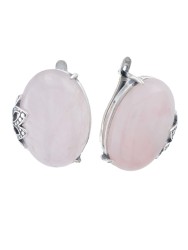 Серьги "Винтаж Дуо" 7414s1SerKvarRoz255g1222