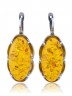 Серьги "Винтаж Дуо" 6384s1SerYantOra215g1376