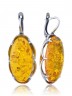 Серьги "Винтаж Дуо" 6384s1SerYantOra215g1376