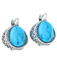 Серьги "Винтаж Дуо" 4295SerBrsGol160p165