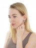 Серьги "Винтаж Дуо" 5907s1SerKvarRoz165g1084