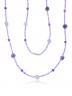 Чокер "Stone Beads" 6268ChoAmetFia300StBds