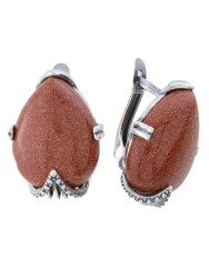 Серьги "Винтаж Дуо" 7564s1SerAvanKor200g1320