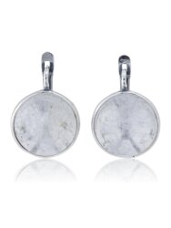 Серьги "Винтаж Дуо" 5089s1SerKhruPro165g1244