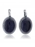 Серьги "Винтаж Дуо" 5600s1SerAvanChe165p334