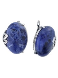 Серьги "Винтаж Дуо" 7416s1SerSodaSin255g1222