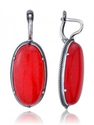 Серьги "Винтаж Дуо" 5859s1SerKhalKra235g180